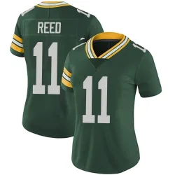 Green Bay Packers Women's Limited Green Team Color Vapor Untouchable Jersey (11 Jayden Reed)