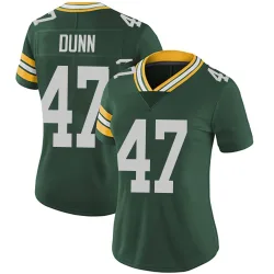 Green Bay Packers Women's Limited Green Team Color Vapor Untouchable Jersey (47 Isaiah Dunn)