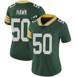 Green Bay Packers Women's Limited Green Team Color Vapor Untouchable Jersey (50 A.J. Hawk)