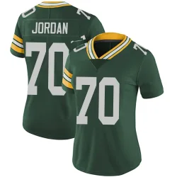 Green Bay Packers Women's Limited Green Team Color Vapor Untouchable Jersey (70 Michael Jordan)