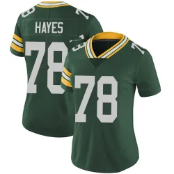 Green Bay Packers Women's Limited Green Team Color Vapor Untouchable Jersey (78 Marquis Hayes)