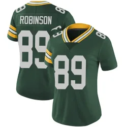 Green Bay Packers Women's Limited Green Team Color Vapor Untouchable Jersey (89 Dave Robinson)