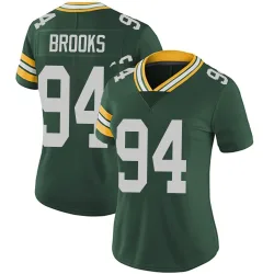Green Bay Packers Women's Limited Green Team Color Vapor Untouchable Jersey (94 Karl Brooks)