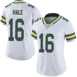 Green Bay Packers Women's Limited White Vapor Untouchable Jersey (16 Alex Hale)