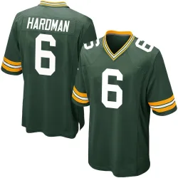 Green Bay Packers Youth Game Green Team Color Jersey (6 Mecole Hardman)