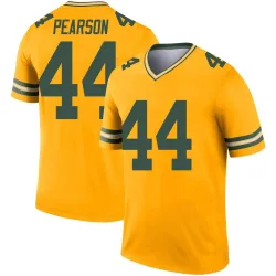 Green Bay Packers Youth Legend Gold Inverted Jersey (44 Henry Pearson)