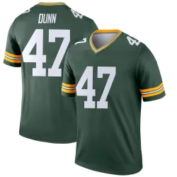 Green Bay Packers Youth Legend Green Jersey (47 Isaiah Dunn)
