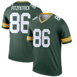 Green Bay Packers Youth Legend Green Jersey (86 John FitzPatrick)