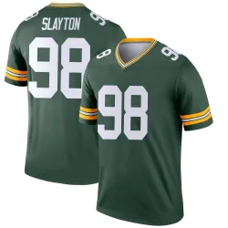 Green Bay Packers Youth Legend Green Jersey (98 Chris Slayton)