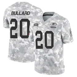 Green Bay Packers Youth Limited Arctic Camo 2024 Salute to Service Jersey (20 Javon Bullard)