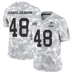Green Bay Packers Youth Limited Arctic Camo 2024 Salute to Service Jersey (48 Jamon Dumas-Johnson)