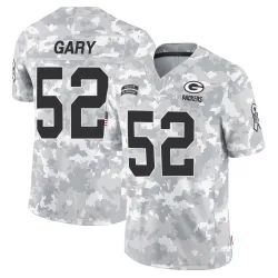 Green Bay Packers Youth Limited Arctic Camo 2024 Salute to Service Jersey (52 Rashan Gary)