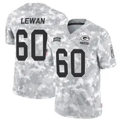 Green Bay Packers Youth Limited Arctic Camo 2024 Salute to Service Jersey (60 Jason Lewan)