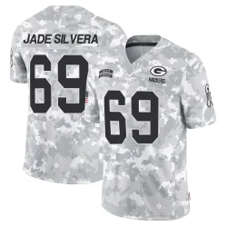 Green Bay Packers Youth Limited Arctic Camo 2024 Salute to Service Jersey (69 Nesta Jade Silvera)