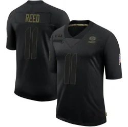 Green Bay Packers Youth Limited Black 2020 Salute To Service Jersey (11 Jayden Reed)