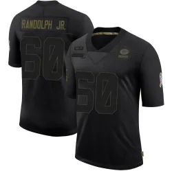 Green Bay Packers Youth Limited Black 2020 Salute To Service Jersey (60 Keith Randolph Jr.)