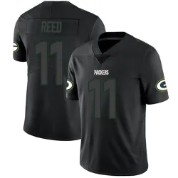 Green Bay Packers Youth Limited Black Impact Jersey (11 Jayden Reed)