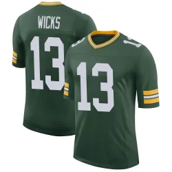 Green Bay Packers Youth Limited Green Classic Jersey (13 Dontayvion Wicks)