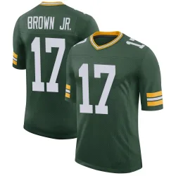 Green Bay Packers Youth Limited Green Classic Jersey (17 Sam Brown Jr.)