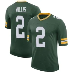 Green Bay Packers Youth Limited Green Classic Jersey (2 Malik Willis)