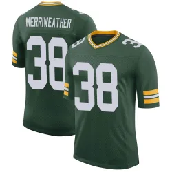 Green Bay Packers Youth Limited Green Classic Jersey (38 Ellis Merriweather)