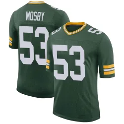 Green Bay Packers Youth Limited Green Classic Jersey (53 Arron Mosby)