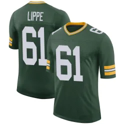 Green Bay Packers Youth Limited Green Classic Jersey (61 J.J. Lippe)