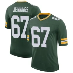 Green Bay Packers Youth Limited Green Classic Jersey (67 Donovan Jennings)