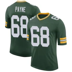 Green Bay Packers Youth Limited Green Classic Jersey (68 Leonard Payne)