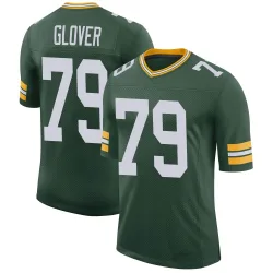 Green Bay Packers Youth Limited Green Classic Jersey (79 Travis Glover)