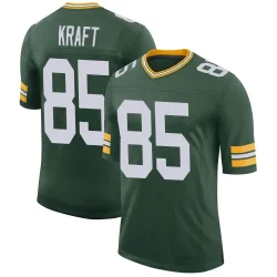 Green Bay Packers Youth Limited Green Classic Jersey (85 Tucker Kraft)