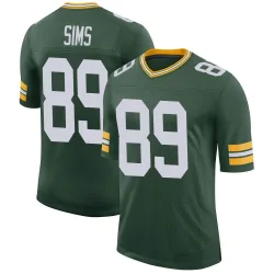Green Bay Packers Youth Limited Green Classic Jersey (89 Ben Sims)