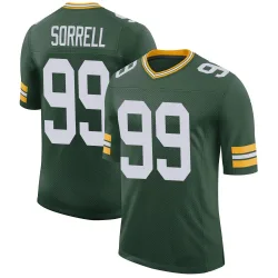 Green Bay Packers Youth Limited Green Classic Jersey (99 Barryn Sorrell)