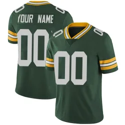 Green Bay Packers Youth Limited Green Team Color Vapor Untouchable Jersey (00 Custom)