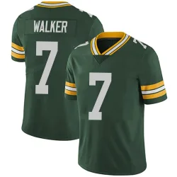 Green Bay Packers Youth Limited Green Team Color Vapor Untouchable Jersey (7 Quay Walker)