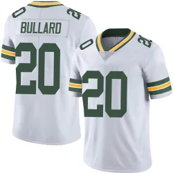 Green Bay Packers Youth Limited White Vapor Untouchable Jersey (20 Javon Bullard)