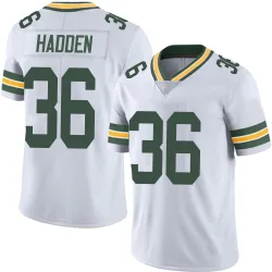 Green Bay Packers Youth Limited White Vapor Untouchable Jersey (36 Kamal Hadden)