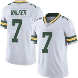 Green Bay Packers Youth Limited White Vapor Untouchable Jersey (7 Quay Walker)